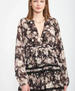 En Saison Rena Mini Dress