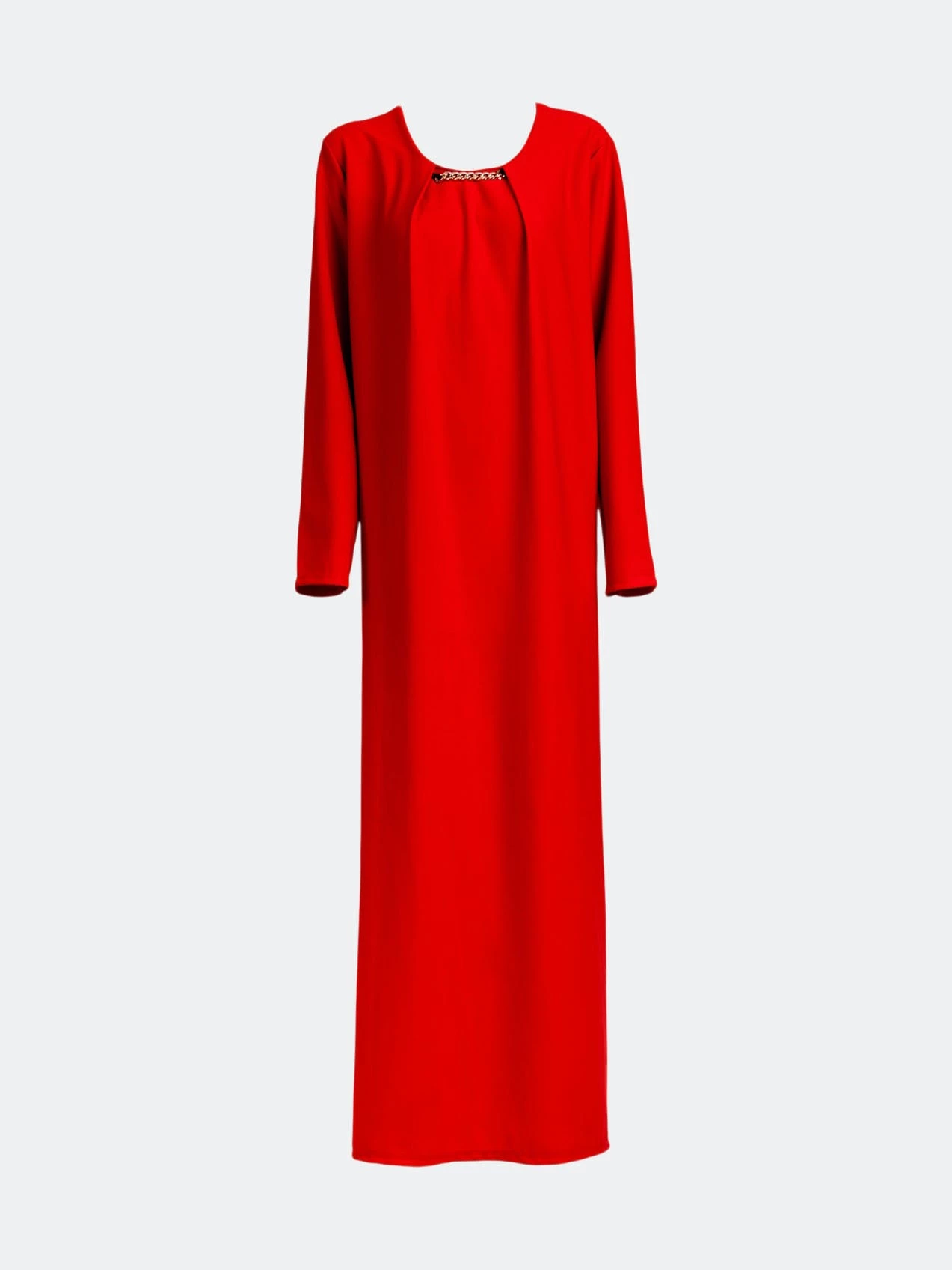 SOHUMAN Lillie Long Red Dress - Image 2