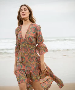 SOHUMAN Amelia Midi Dress With Printed Figures 8 SOHUMAN Amelia Midi Dress With Printed Figures -Trespass swimwear-shop M00196704911060 2292113011