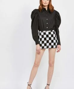 En Saison Bony Mini Skirt