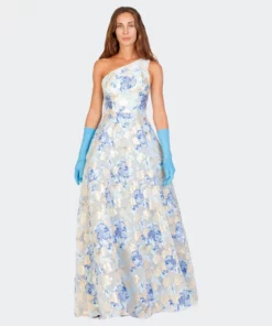 SOHUMAN Jessica Floral Print Maxi Dress