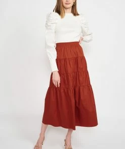 En Saison Veta Midi Skirt