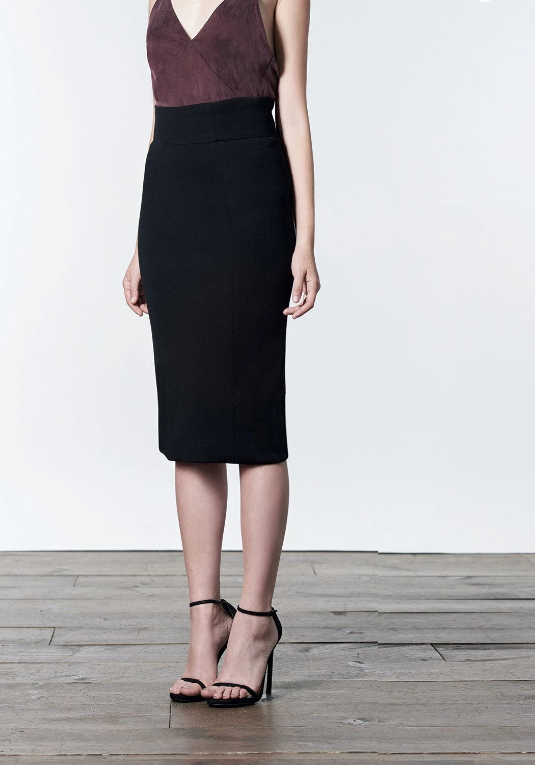 Lahive NATALIA Black Pencil Skirt - Image 2