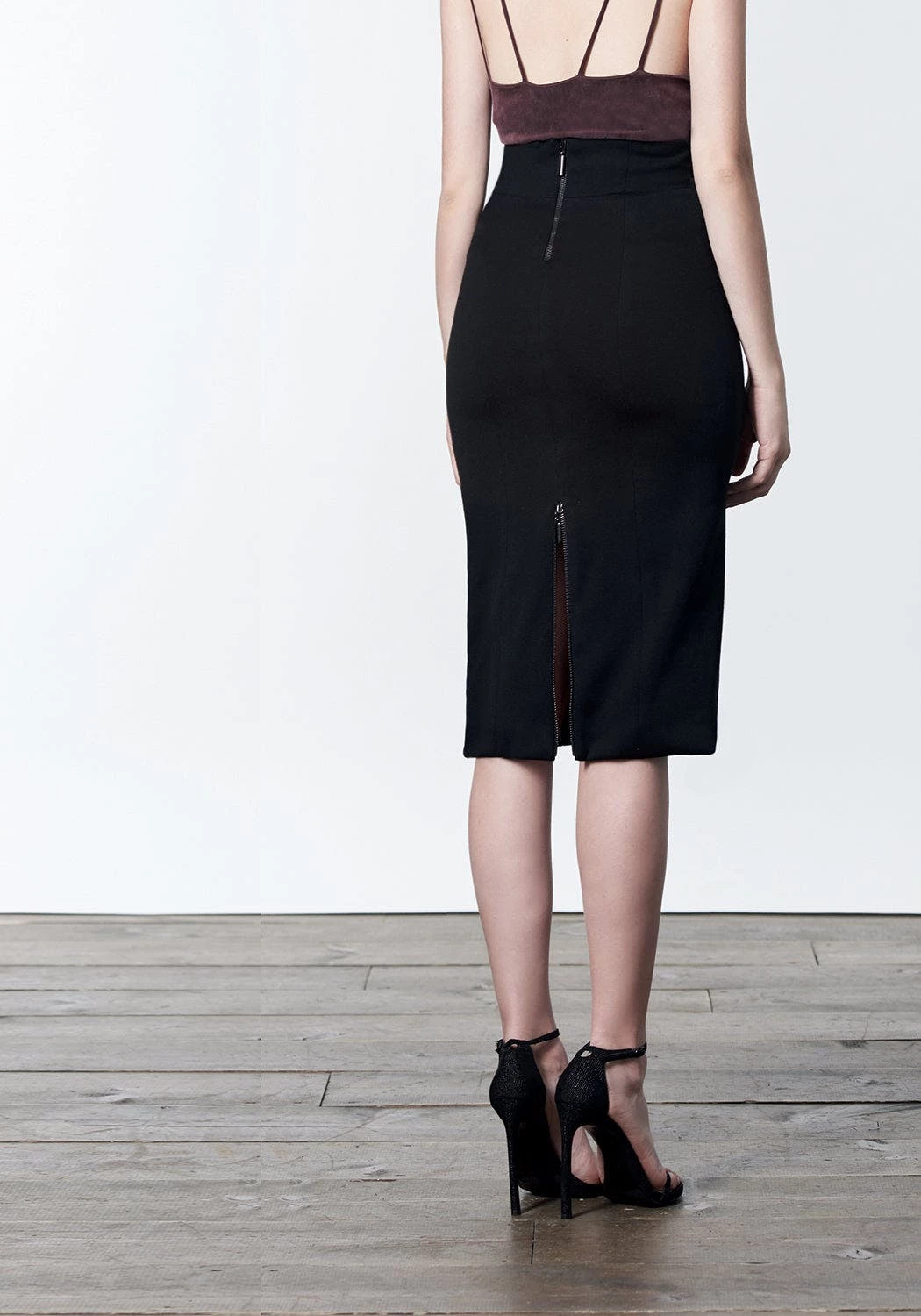 Lahive NATALIA Black Pencil Skirt - Image 3