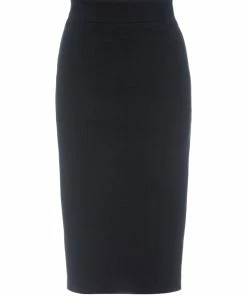 Lahive Natalia Taupe Pencil Skirt