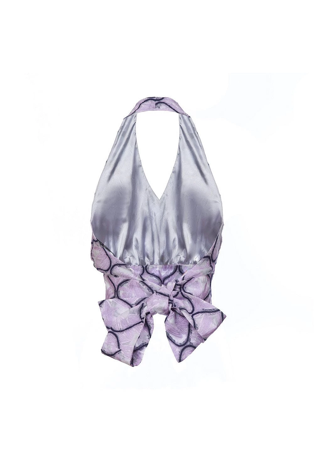 Andreeva Lavender Cross-Front Top - Image 4