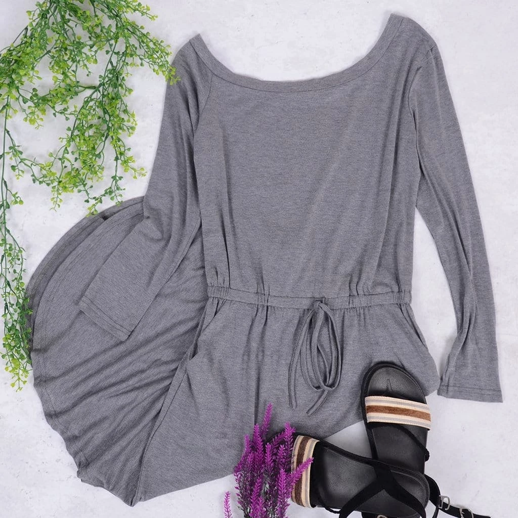 Anna-Kaci Off Shoulder Scoop Dress - Image 9