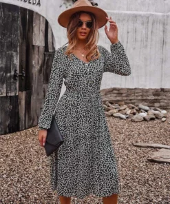 Anna-Kaci Floral Print Light Dress