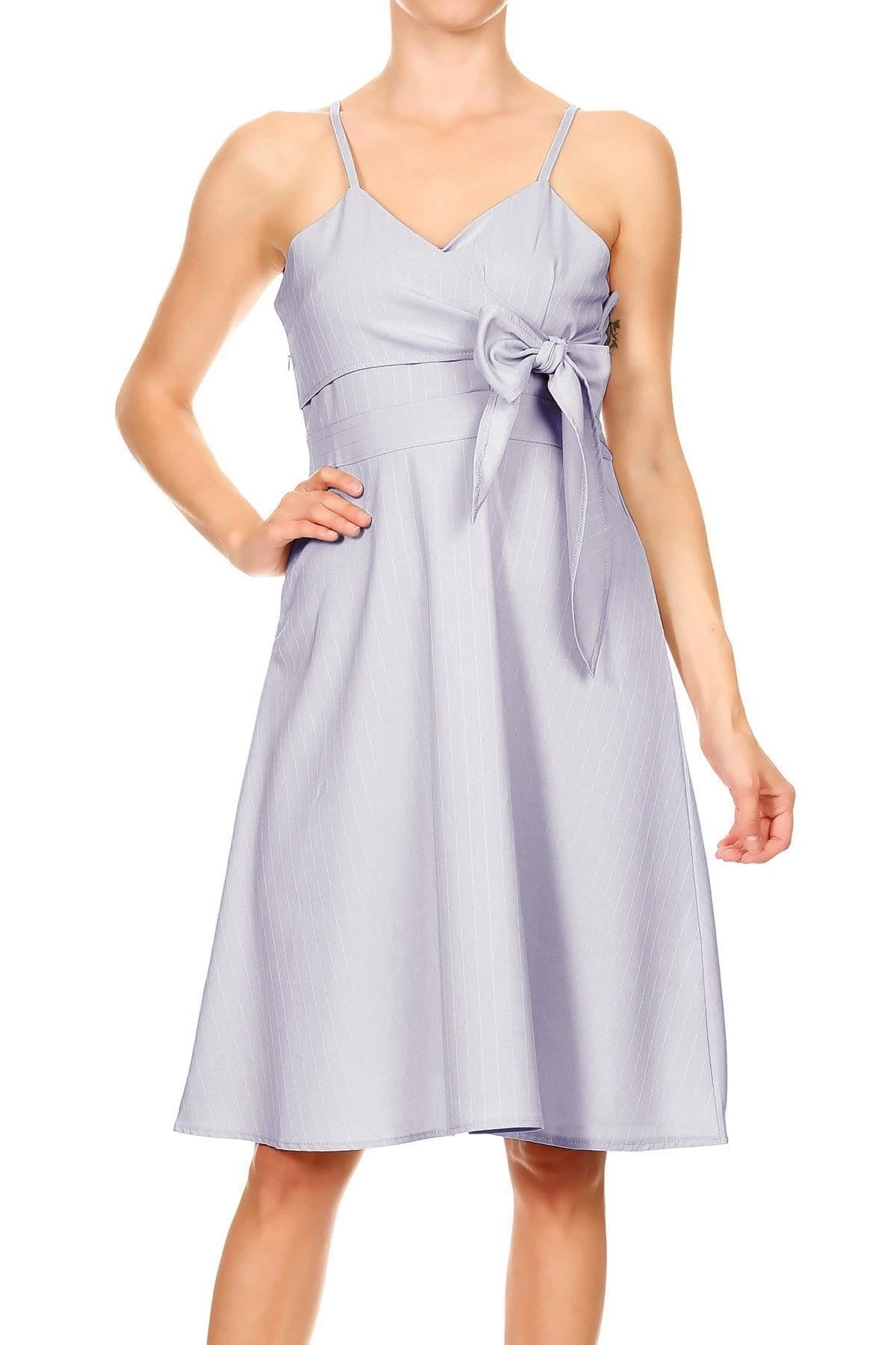 Anna-Kaci Spaghetti-Strap Homecoming Dress