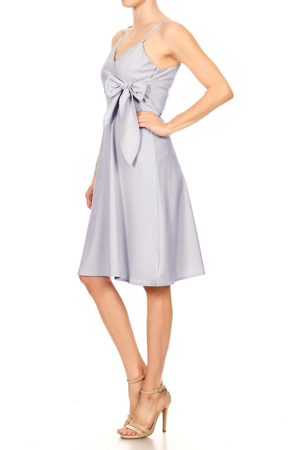 Anna-Kaci Spaghetti-Strap Homecoming Dress - Image 3