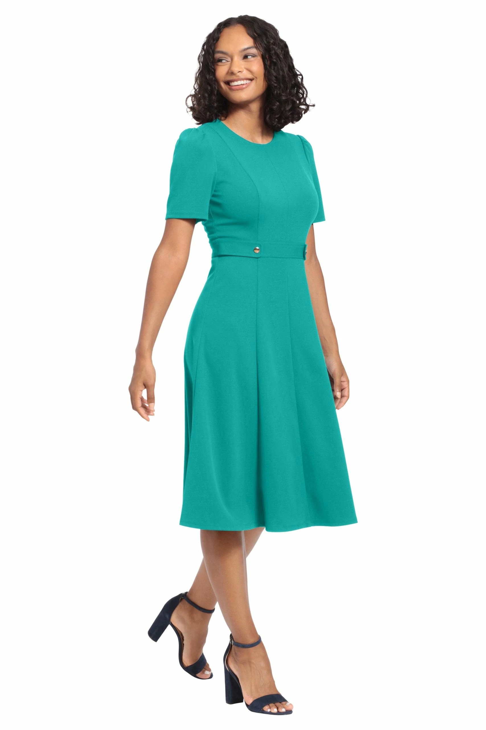 London Times Quill Dress - Image 9