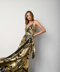 Hutch Alden Dress - Gold