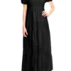 Anna-Kaci Off Shoulder Lace Maxi Dress