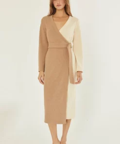 Crescent Shay Colorblock Knit Dress