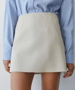 Crescent Jamie Scuba Mini Skirt