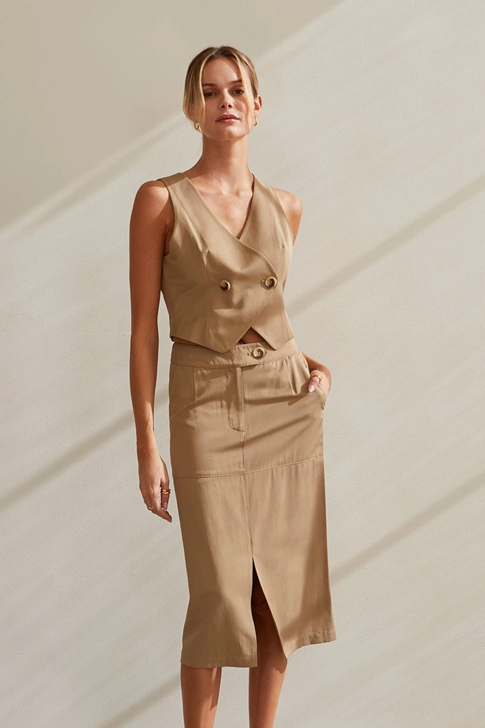 Crescent Simones Midi Skirt - Image 2