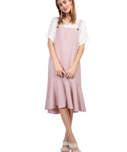 Anna-Kaci Flounce Apron Chic Dress