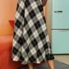 Anna-Kaci Plaid Print Fall Skirt