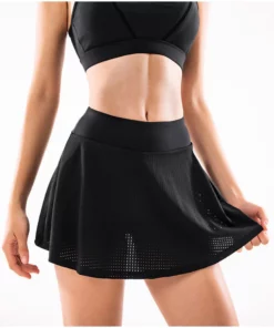 Anna-Kaci Breathable Ruffled Active Skirt