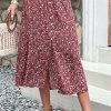 Anna-Kaci Ditsy Floral Button Down Skirt