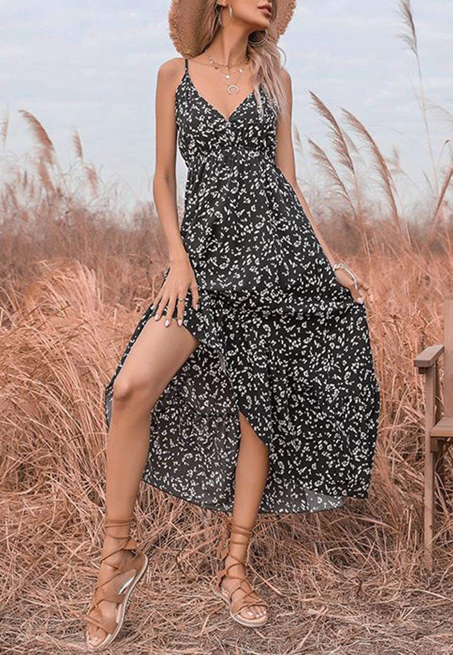 Anna-Kaci Floral High Low Summer Dress - Image 4