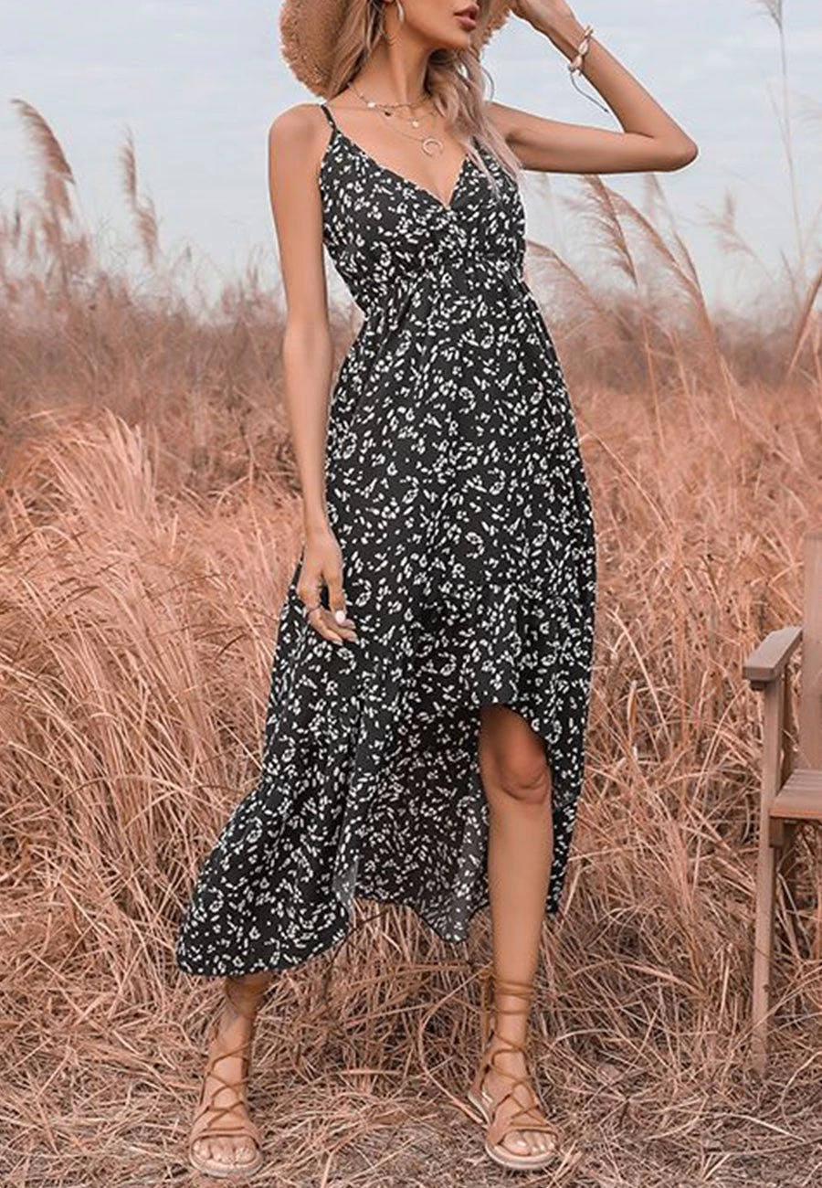 Anna-Kaci Floral High Low Summer Dress - Image 5