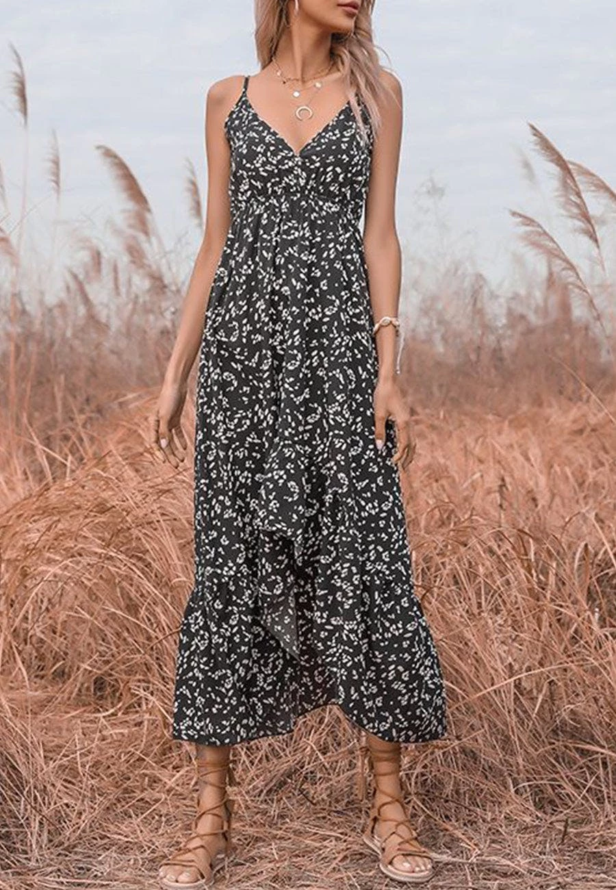 Anna-Kaci Floral High Low Summer Dress - Image 6