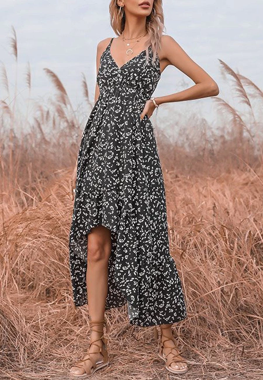 Anna-Kaci Floral High Low Summer Dress - Image 7