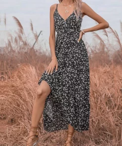 Anna-Kaci Floral High Low Summer Dress