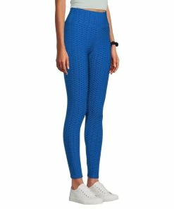 SOBEYO Womens&apos; Legging Bubble Stretchable Blue