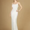 Lara Scoop Neck, Open Back Beaded Bridal Gown