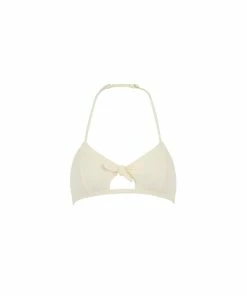 Bromelia Swimwear Halter Top - Coconut Skin
