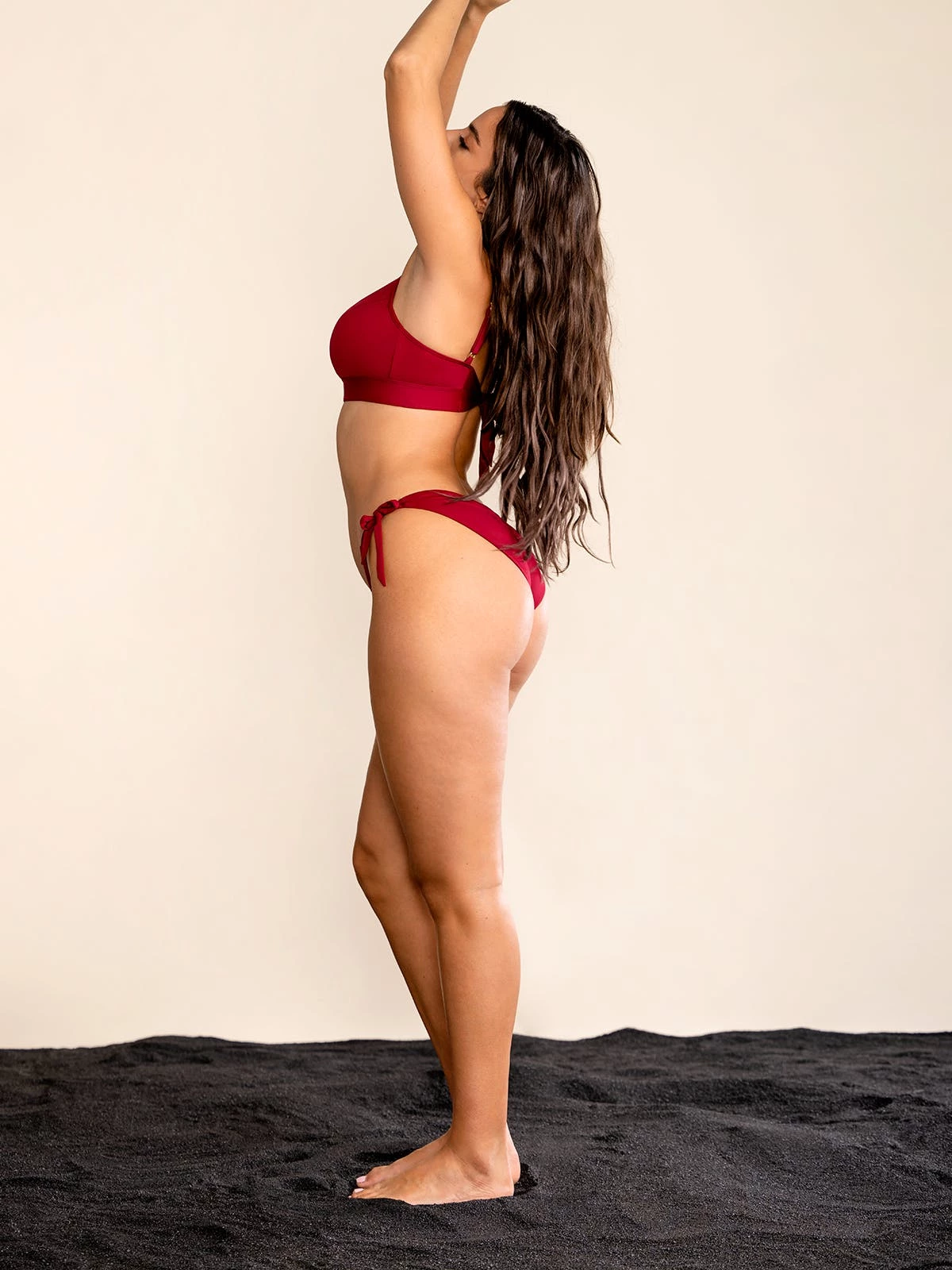 Bromelia Swimwear Iguaçu Full Bottom - Sangria - Image 5