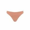 Bromelia Swimwear Nito Ruched Bottoms - Metallic Rose