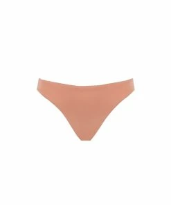 Bromelia Swimwear Nito Ruched Bottoms - Metallic Rose