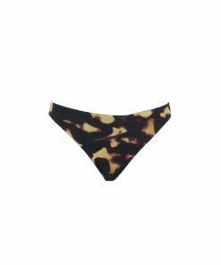 Bromelia Swimwear Nito Ruched Bottoms - Tortoise Shell