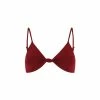 Bromelia Swimwear Nito Bikini Top - Sangria