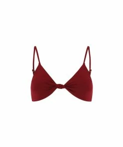 Bromelia Swimwear Nito Bikini Top - Sangria