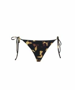 Bromelia Swimwear Gabriela Tie Bottoms - Tortoise Shell