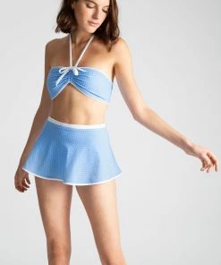 Miguelina Dory Swiss-Dot Bikini Set