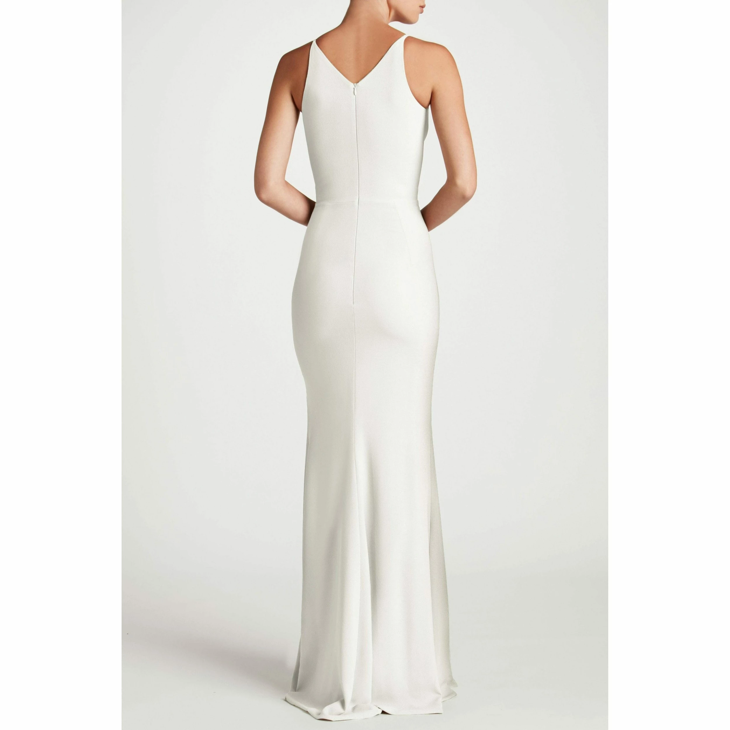 Dress The Population Iris Gown - Off White - Image 3