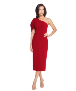 Dress The Population Ffany Dress - Garnet