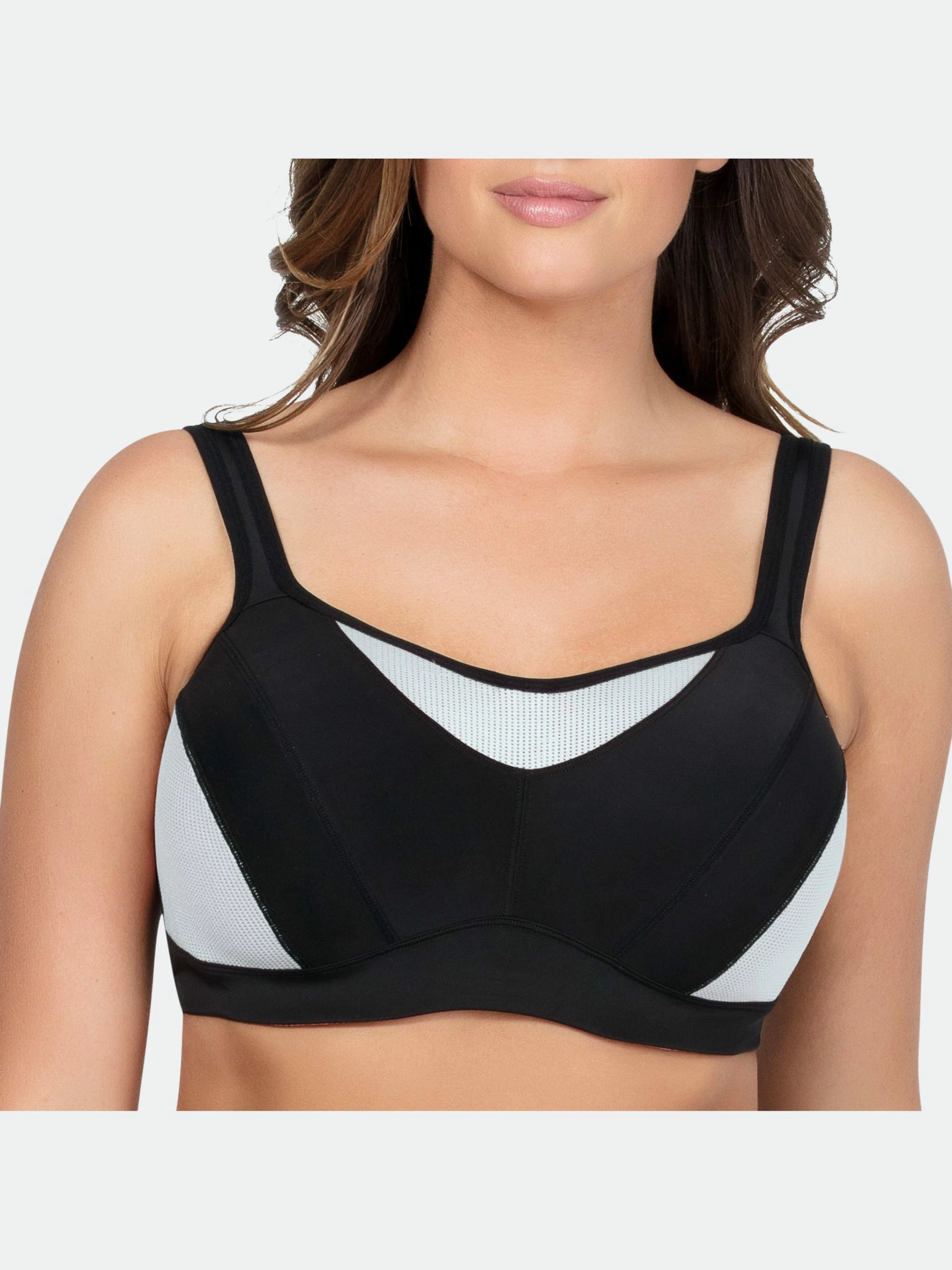 Parfait Dynamic Padded Performance Sports Bra - Black