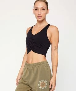 Rebody Irene Shirring Cloudlux Crop Bra