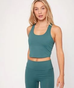 Rebody Juno Cloudlux Crop Racerback Bra