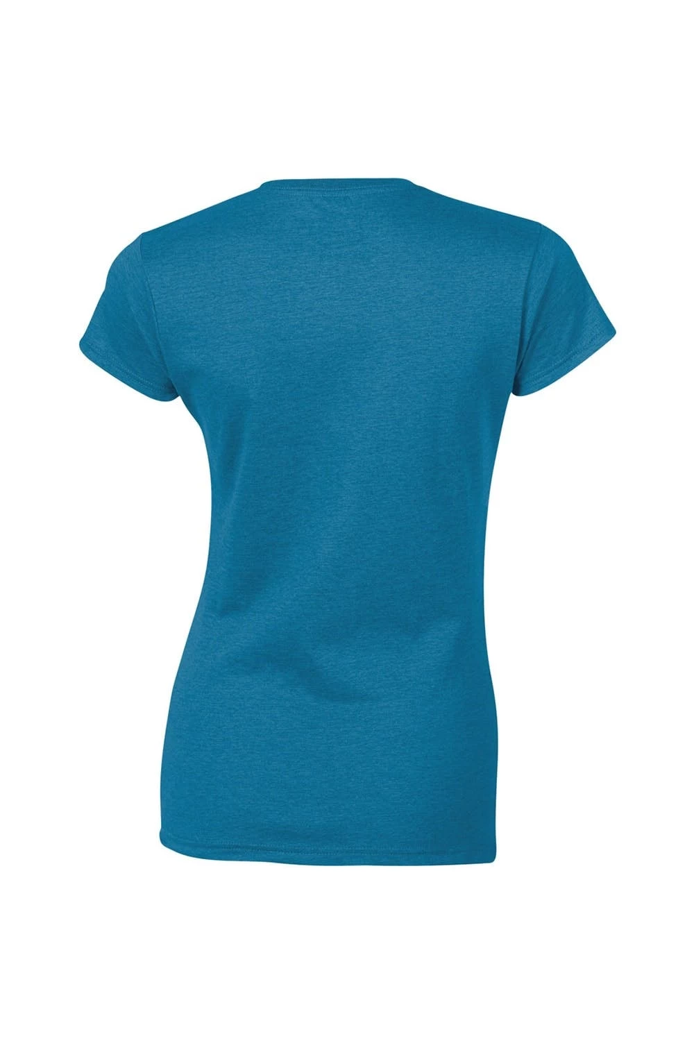 Gildan Ladies Soft Style Short Sleeve T-Shirt - Antique Sapphire - Image 2