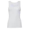 Bella + Canvas Ella + Canvas Womens/Ladies Rib Tank Vest Top (White)