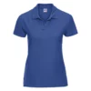 Russell Europe Womens/Ladies Ultimate Classic Cotton Short Sleeve Polo Shirt (Bright Royal)