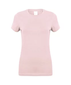 SKINNI FIT Womens/Ladies Feel Good Stretch Short Sleeve T-Shirt (Baby Pink)