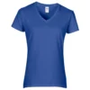 Gildan Womens/Ladies Premium Cotton V-Neck T-Shirt
